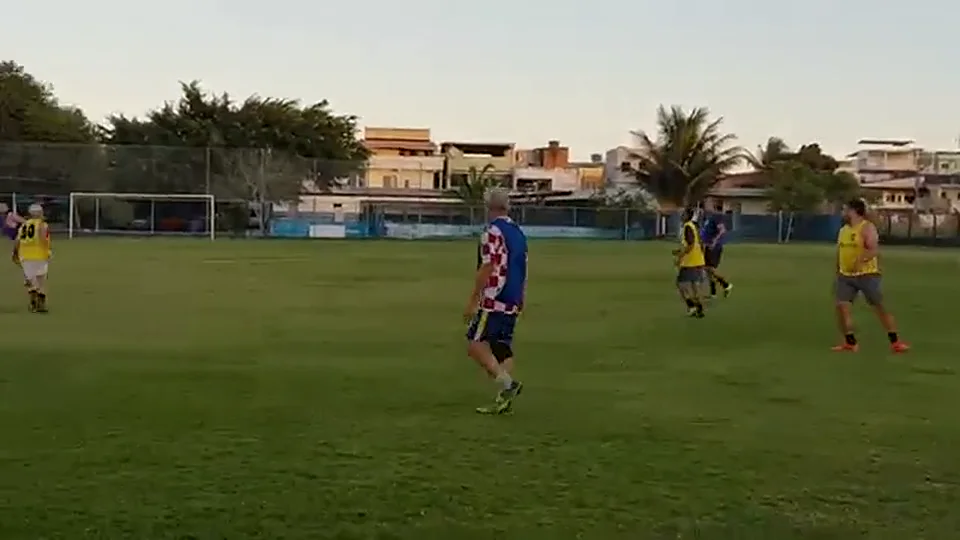 Registro de futebol no Campo do Aliança